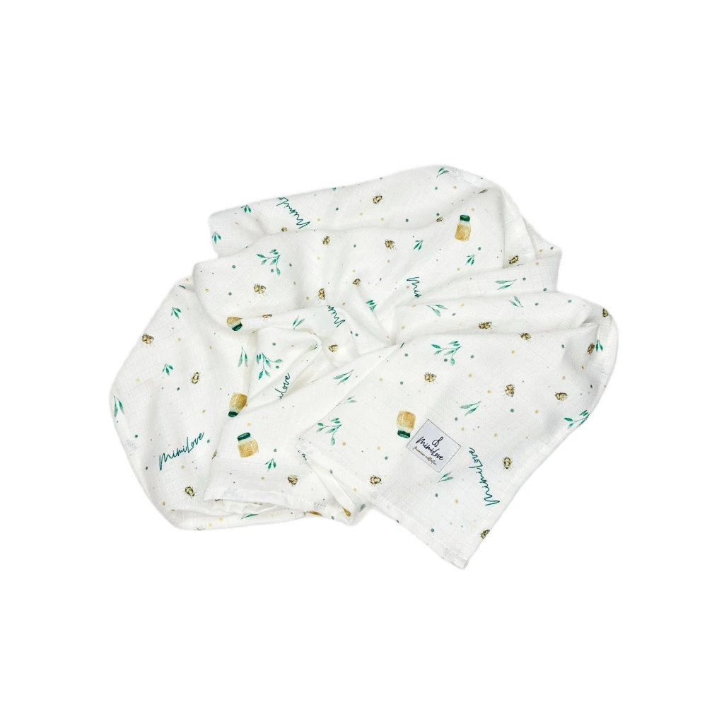 Musselin-Mullwindel 75 x 75 cm Honig