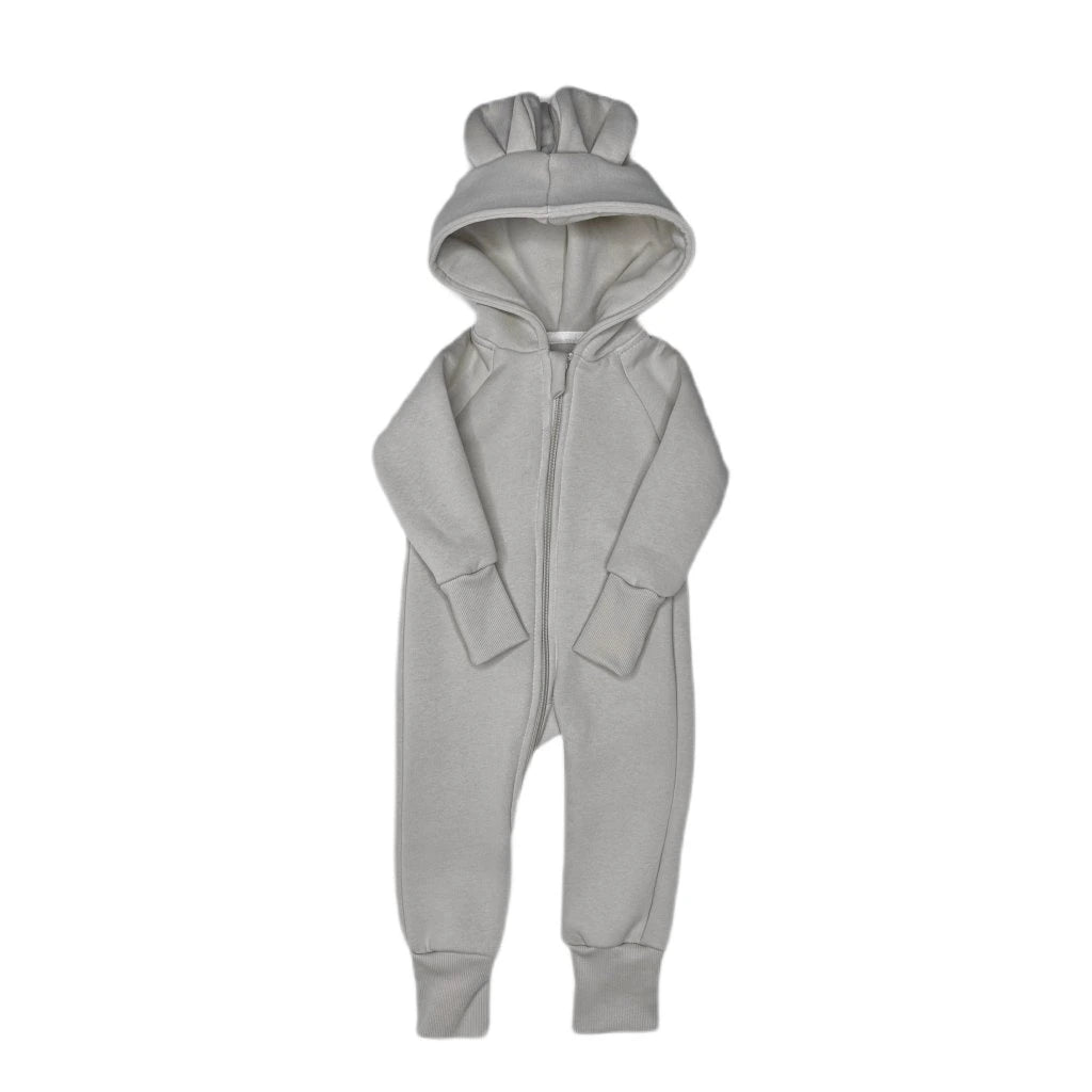 Kinder-Overall TEDDYBÄR 06 - 18 Monate - Grau