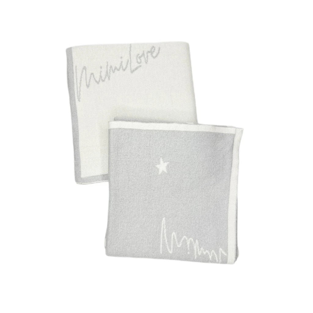 Bambusdecke Newborn Grau