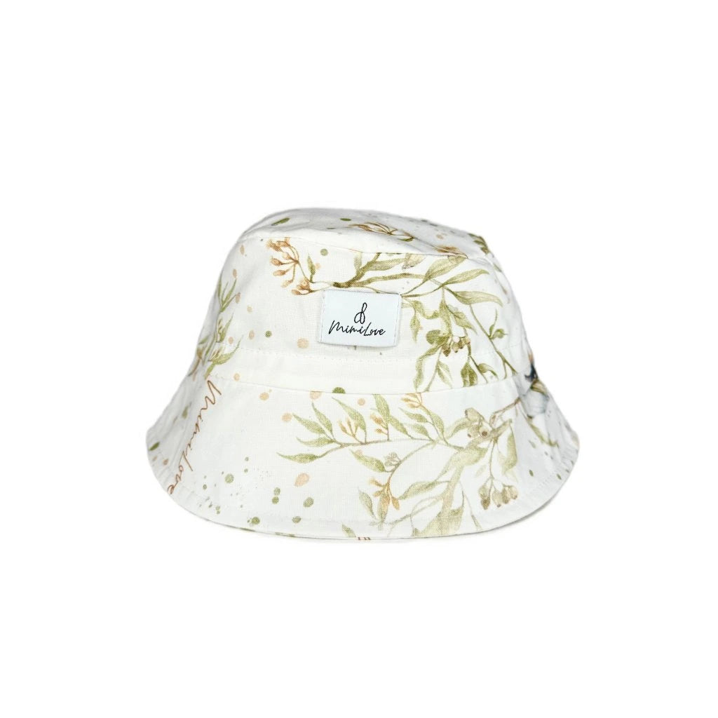 Baumwollhut - Golden Birds