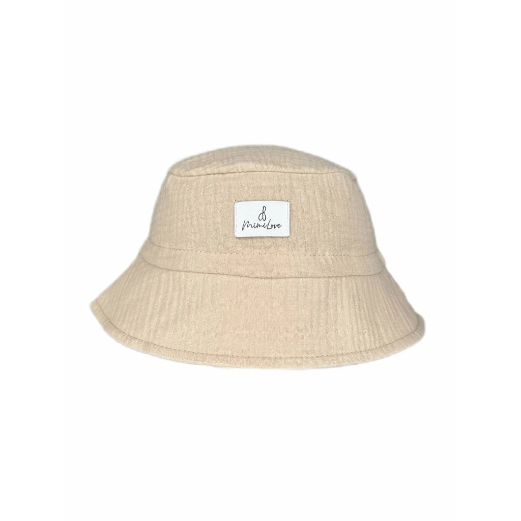 Musselin Sonnenhut - Beige
