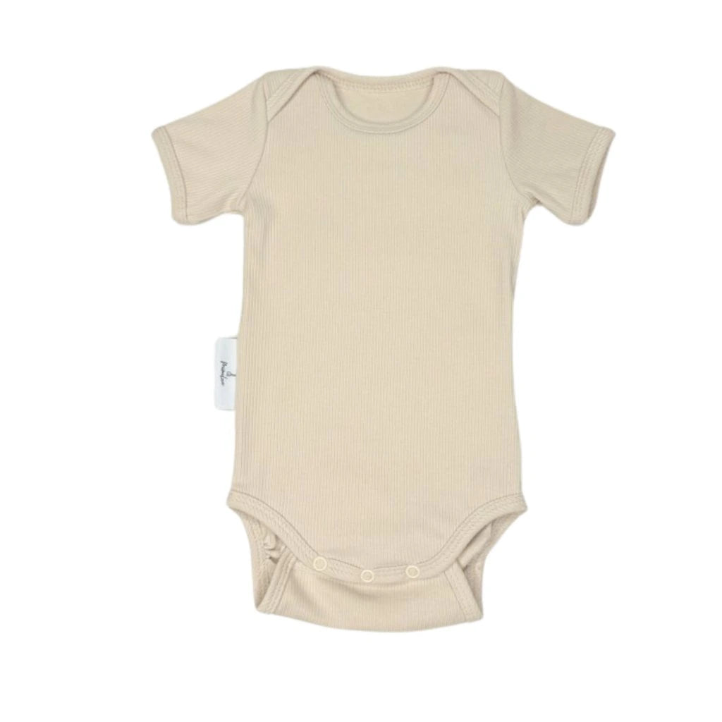 Baby Kurzarmbody BEIGE