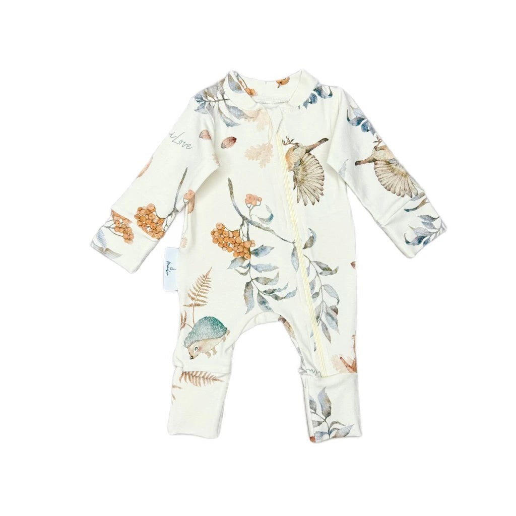 Baumwoll-Overall für Kleinkinder Magischer Herbst