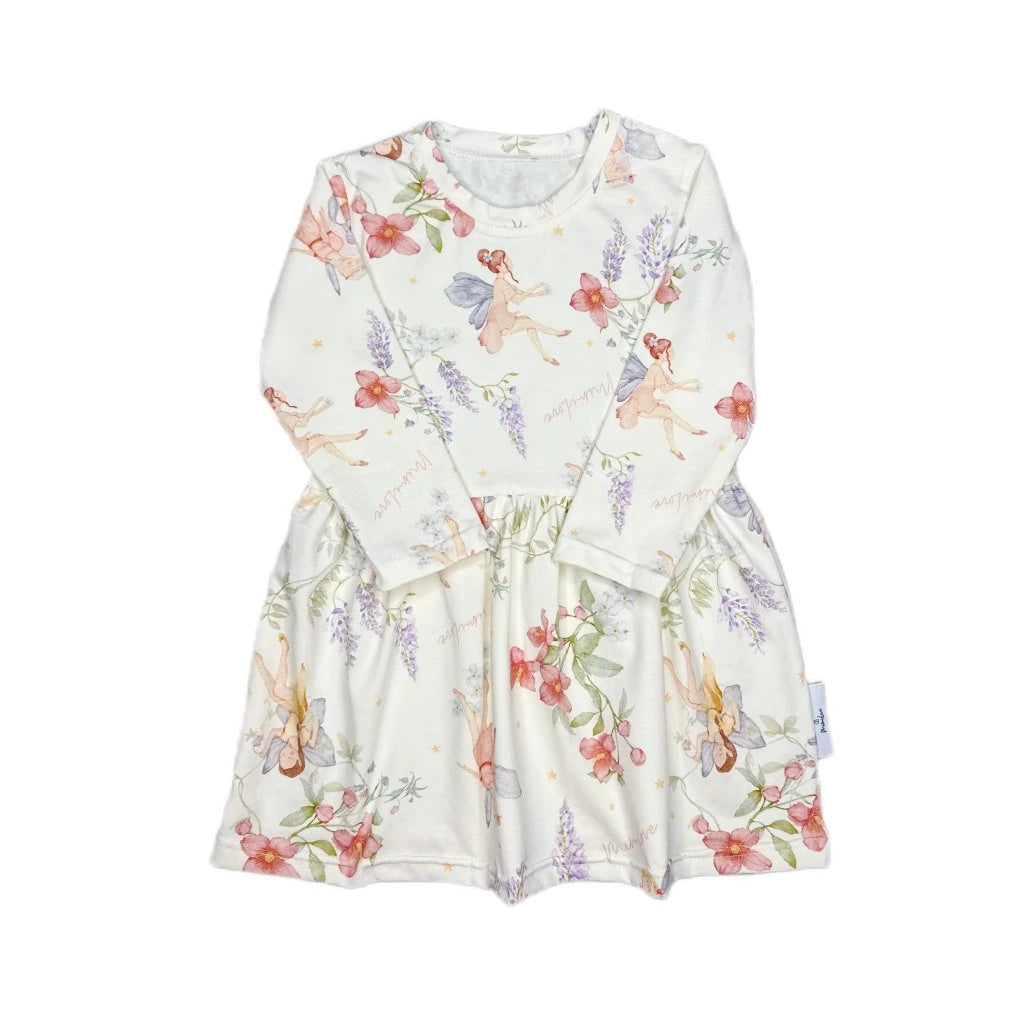 Langärmliges Kleid - Feen