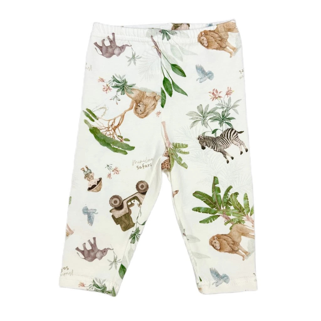 Baby-Leggings Gr. 6–9 Monate Safari