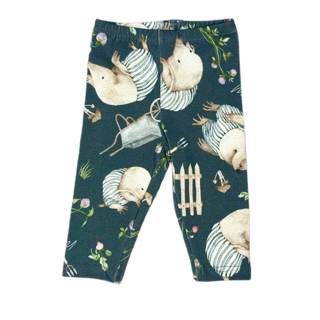 Baby-Leggings Gr. 6–9 Monate Maulwurf Black