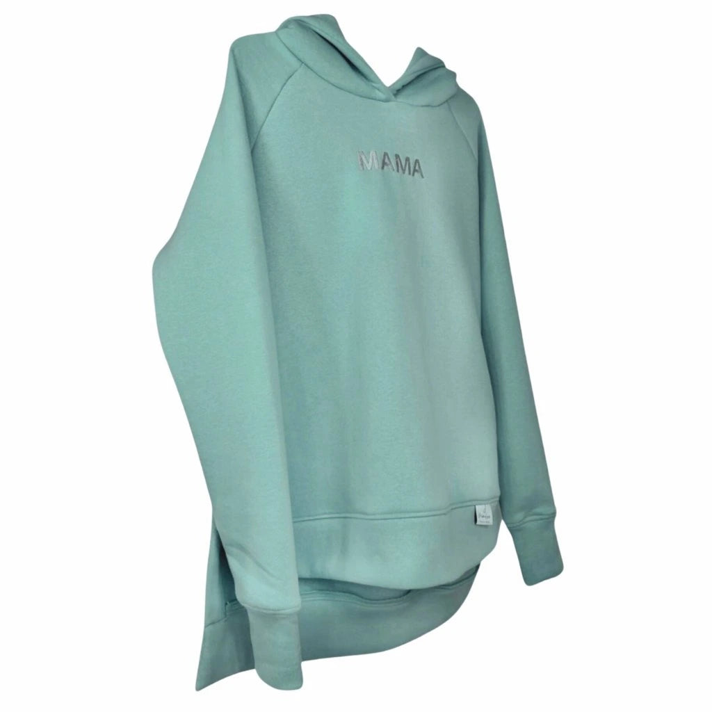 Damen Hoodie MAMA - AQUA