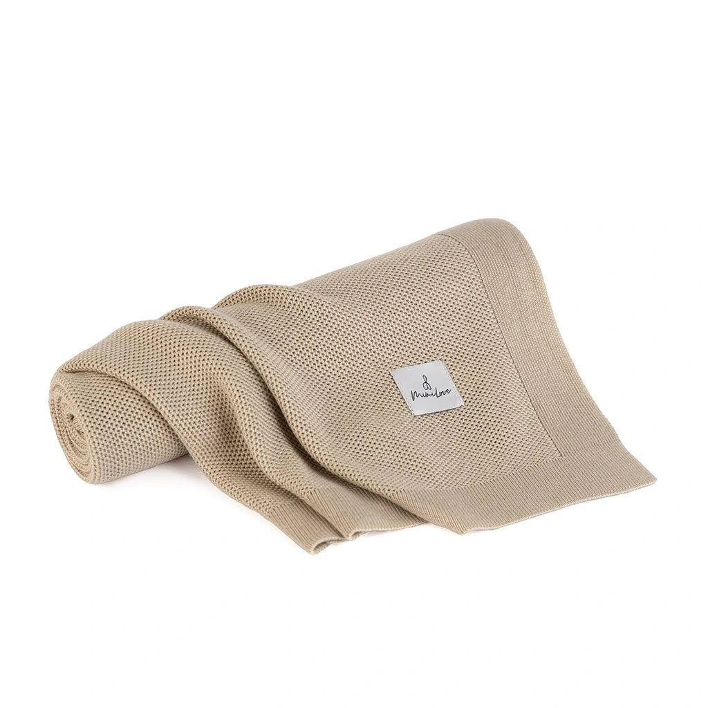 Leichte Decke Beige Premium