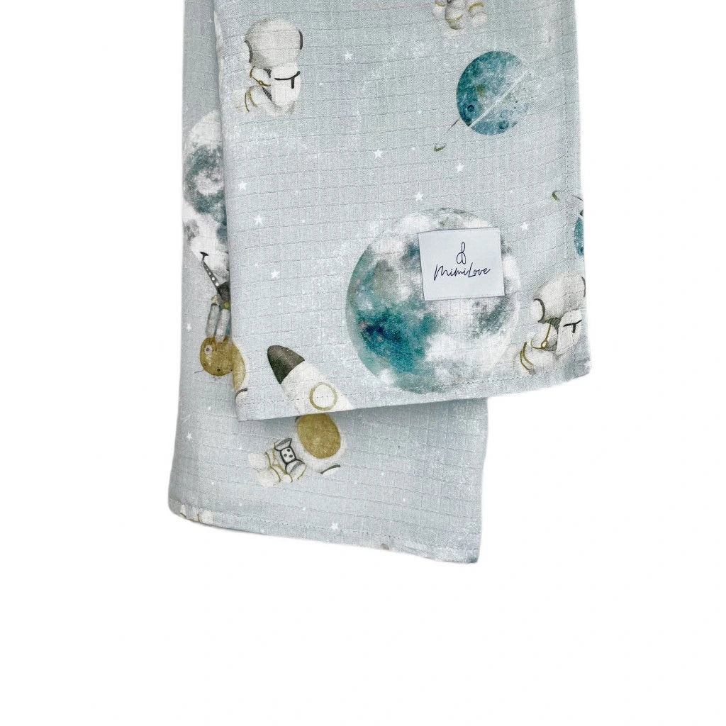 Musselin-Mullwindel 100 x 100 cm Universe