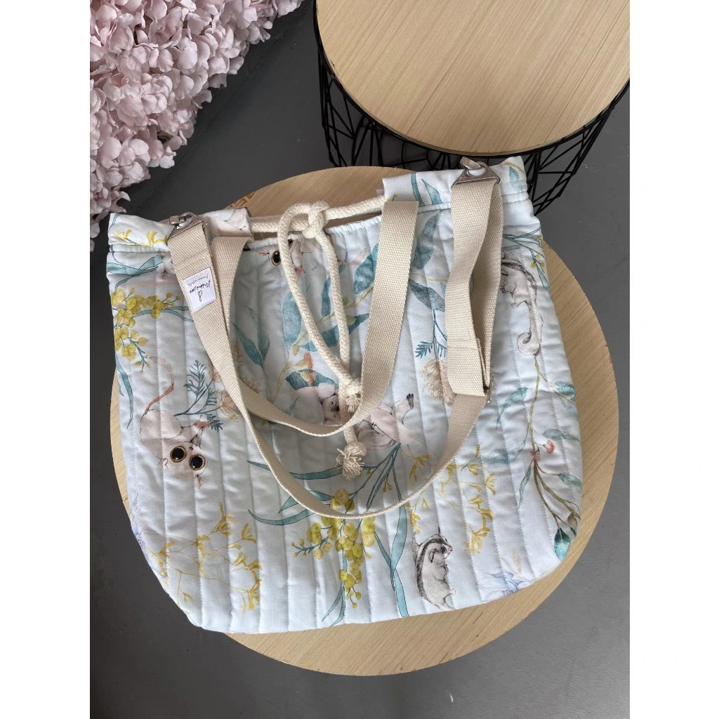 Große Tasche Mimilove Australian Summer Blue