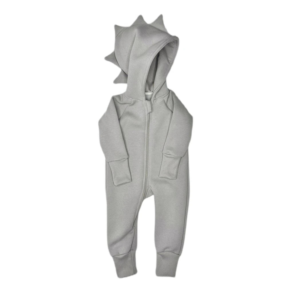 Kinder-Overall DINO 06 - 18 Monate - Grau