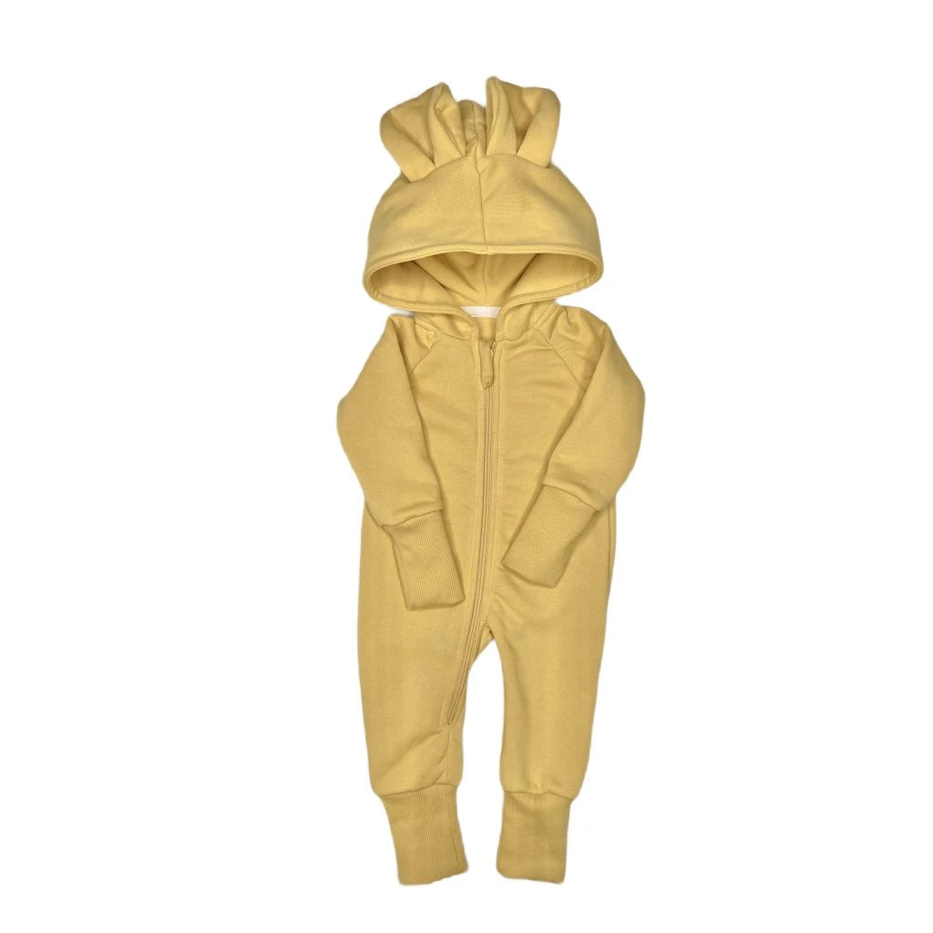Kinder-Overall TEDDYBÄR 0 - 6 Monate - Honigsenf