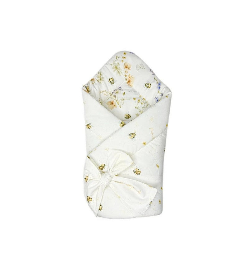 Babyhorn / Babymatte aus Baumwolle Wiese