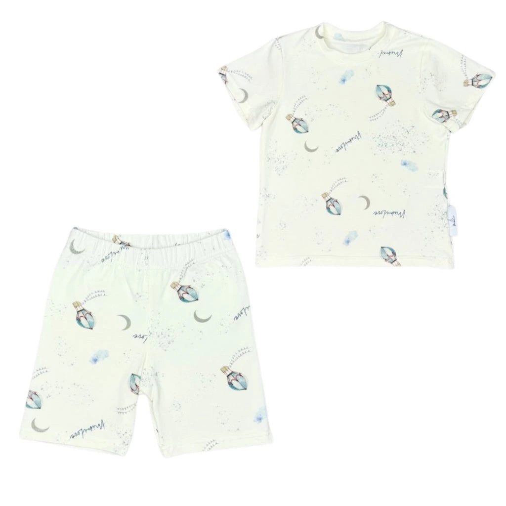 Kurzarm-Pyjama Luftballons