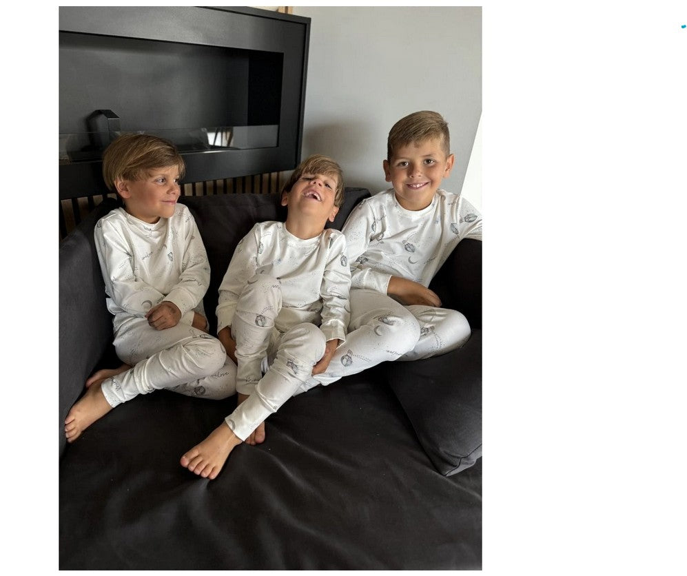 Langarm-Pyjama Luftballons