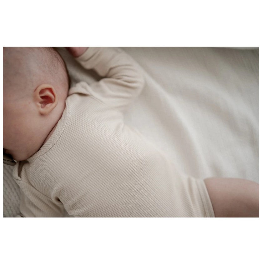 Baby Langarmbody mit Rüschen ROSA