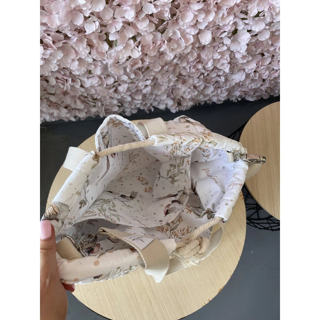 Große Tasche Mimilove Golden Birds