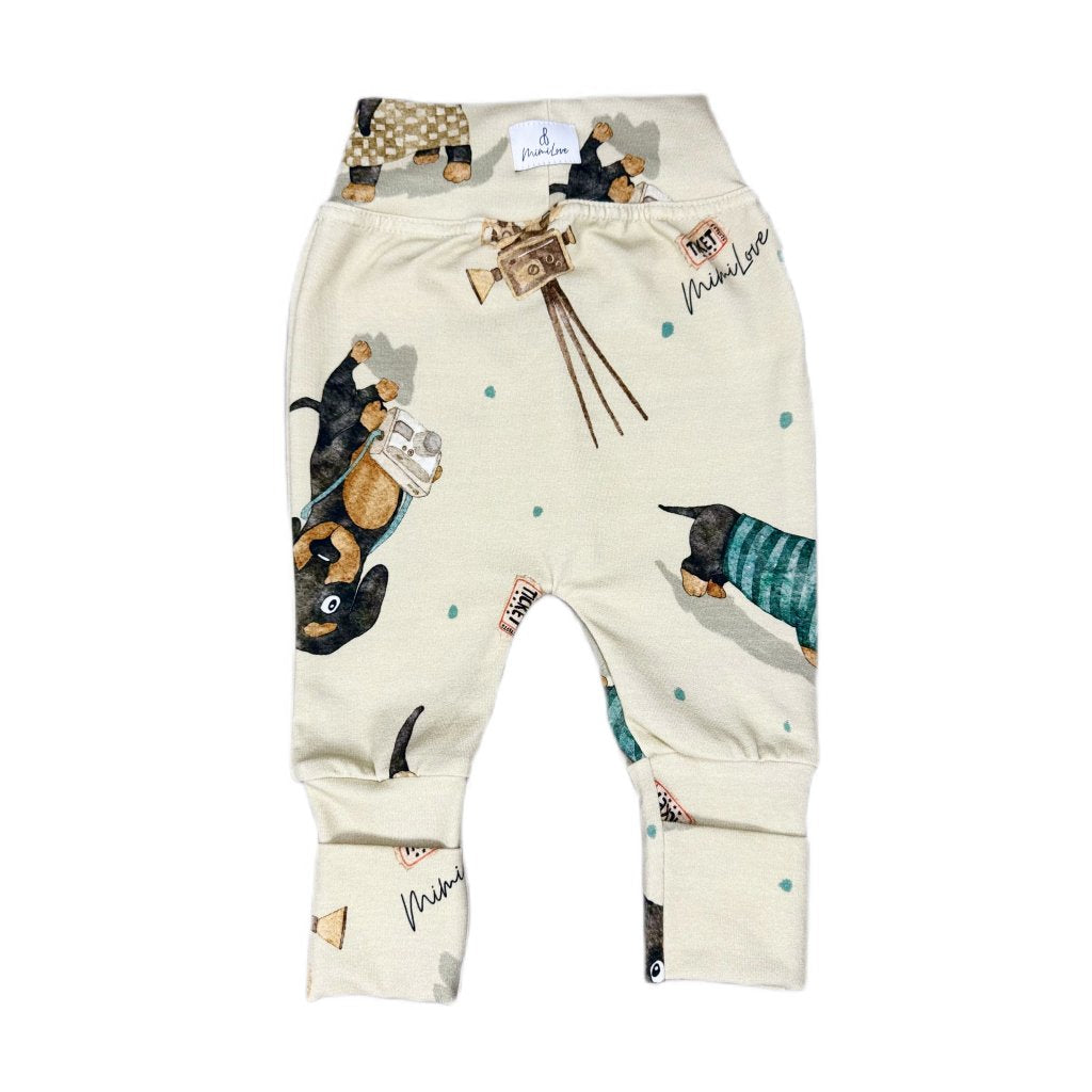 Pumphose für Baby 1 - 3 Monate HUNDE