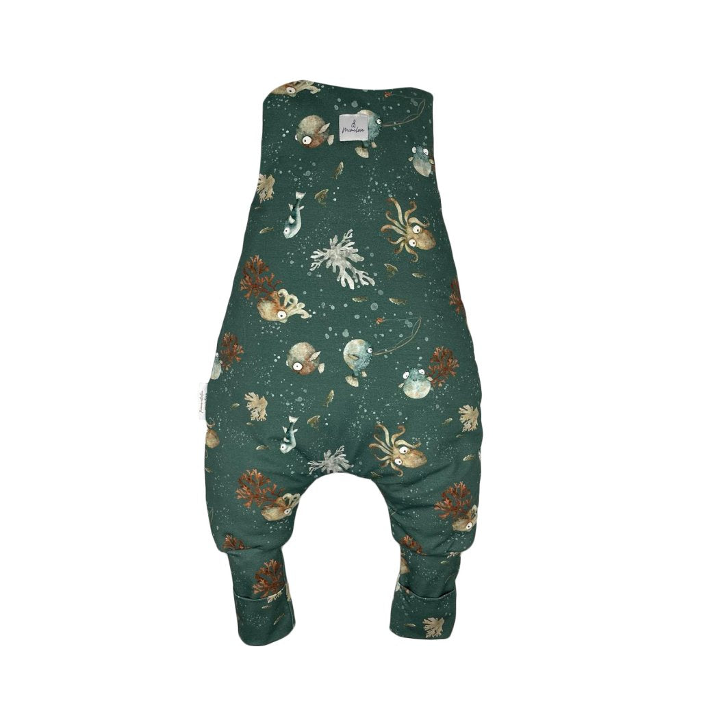 Leichter Schlafsack mit Beinen 09 - 36 Monate - Ozean Blue