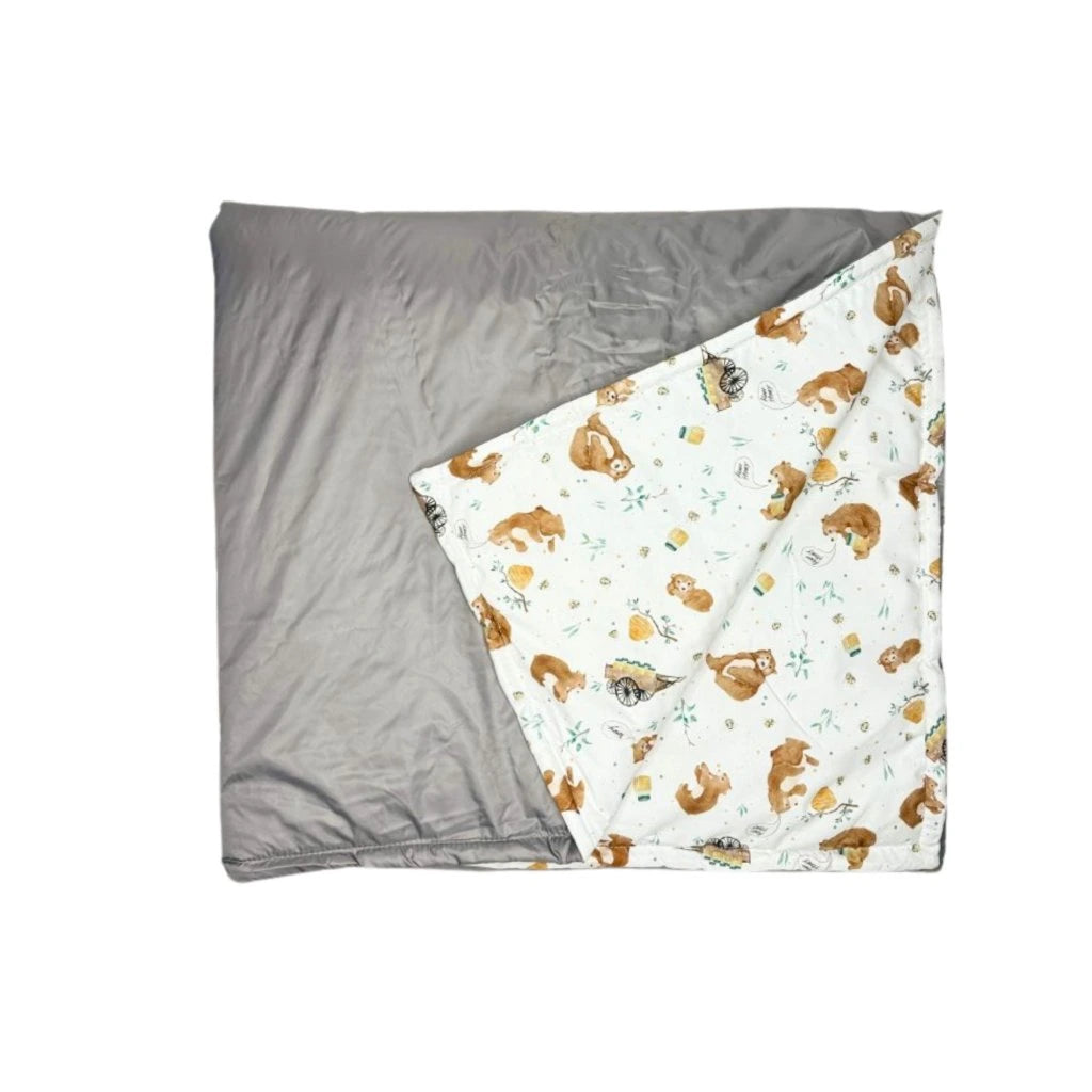 Picknickdecke - Honig - Teddybär