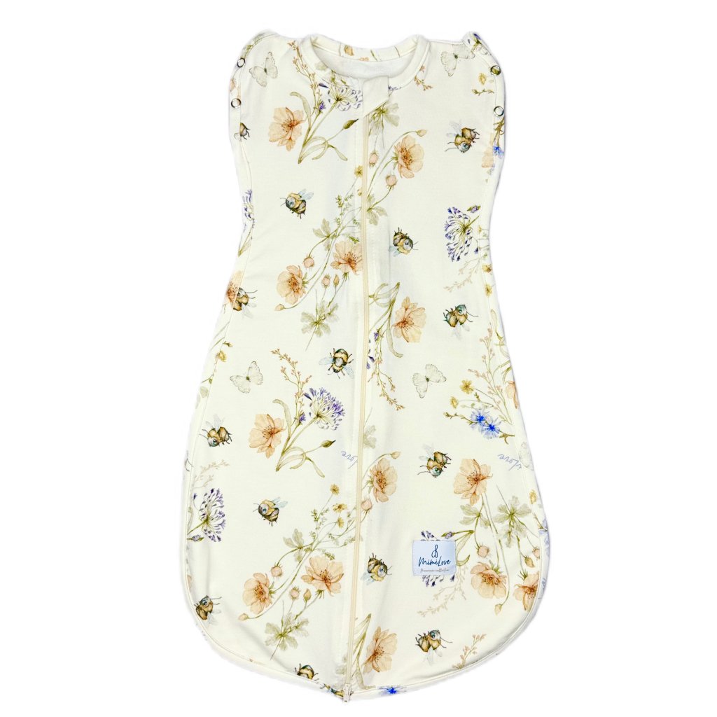Swaddler Mimilove (Schlafsack für Babys) Wiese