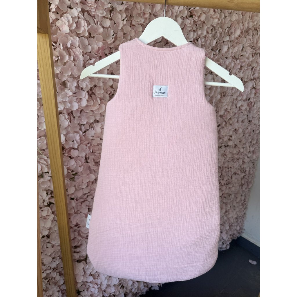 Musselin Schlafsack 2.5 TOG mit Füllung 04 - 18 Monate - Zuckerwatte