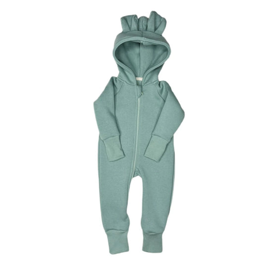 Kinder-Overall TEDDYBÄR 0 - 6 Monate - AQUA