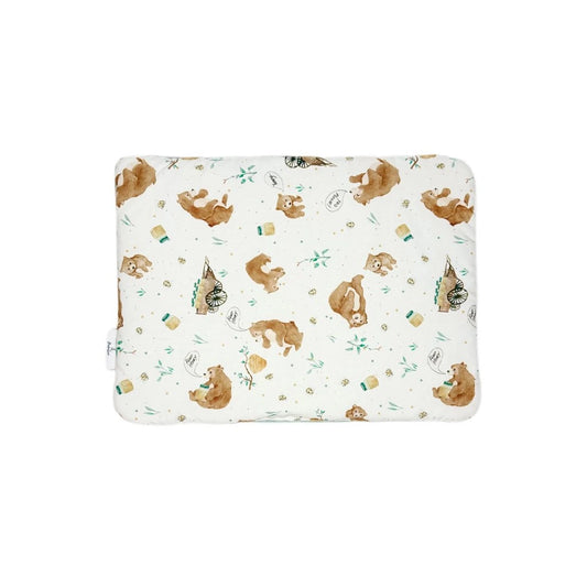 Kissen für Babys und Kinder - Velvet Honig Teddybär