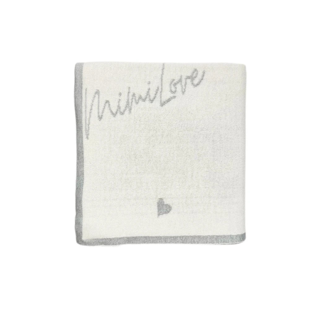 Bambusdecke Newborn Grau