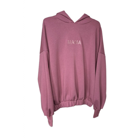 Damen Hoodie Trendy MAMA Pfingstrose