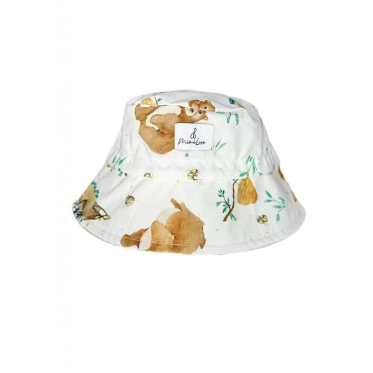 Baumwollhut - Teddybär