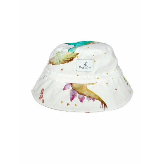 Baumwollhut - Dino White