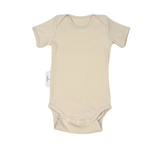 Baby Kurzarmbody BEIGE