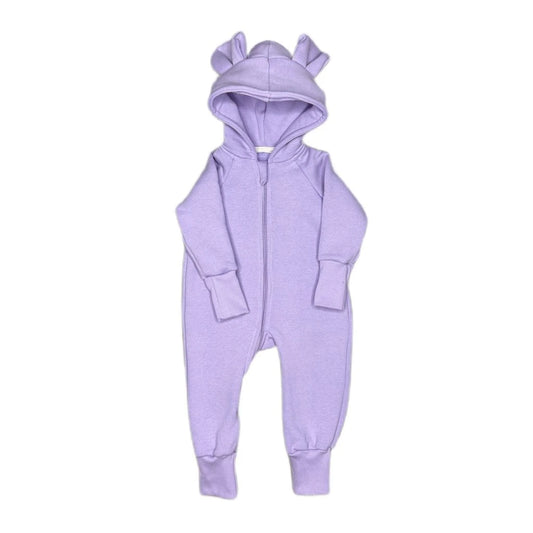 Kinder-Overall TEDDYBÄR 06 - 18 Monate - Lavendel
