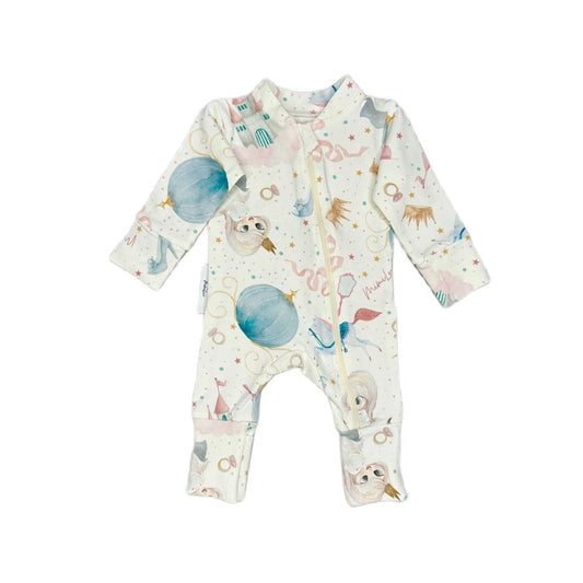 Baumwoll-Overall für Kleinkinder Prinzessin White