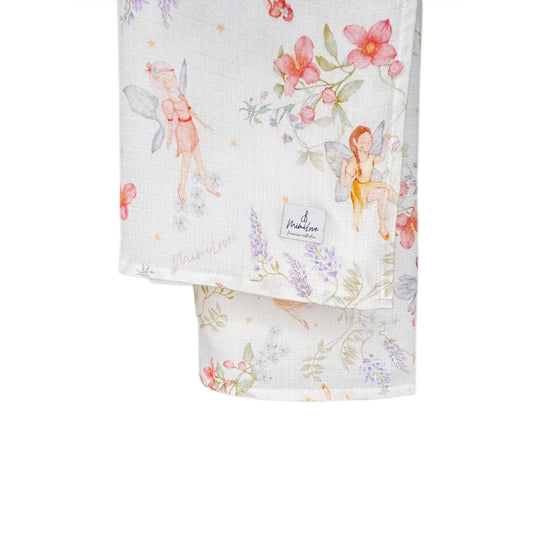 Musselin-Mullwindel 75 x 75 cm Feen