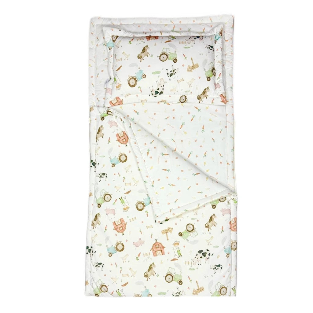 Großer Schlafsack "FARMER" weiß