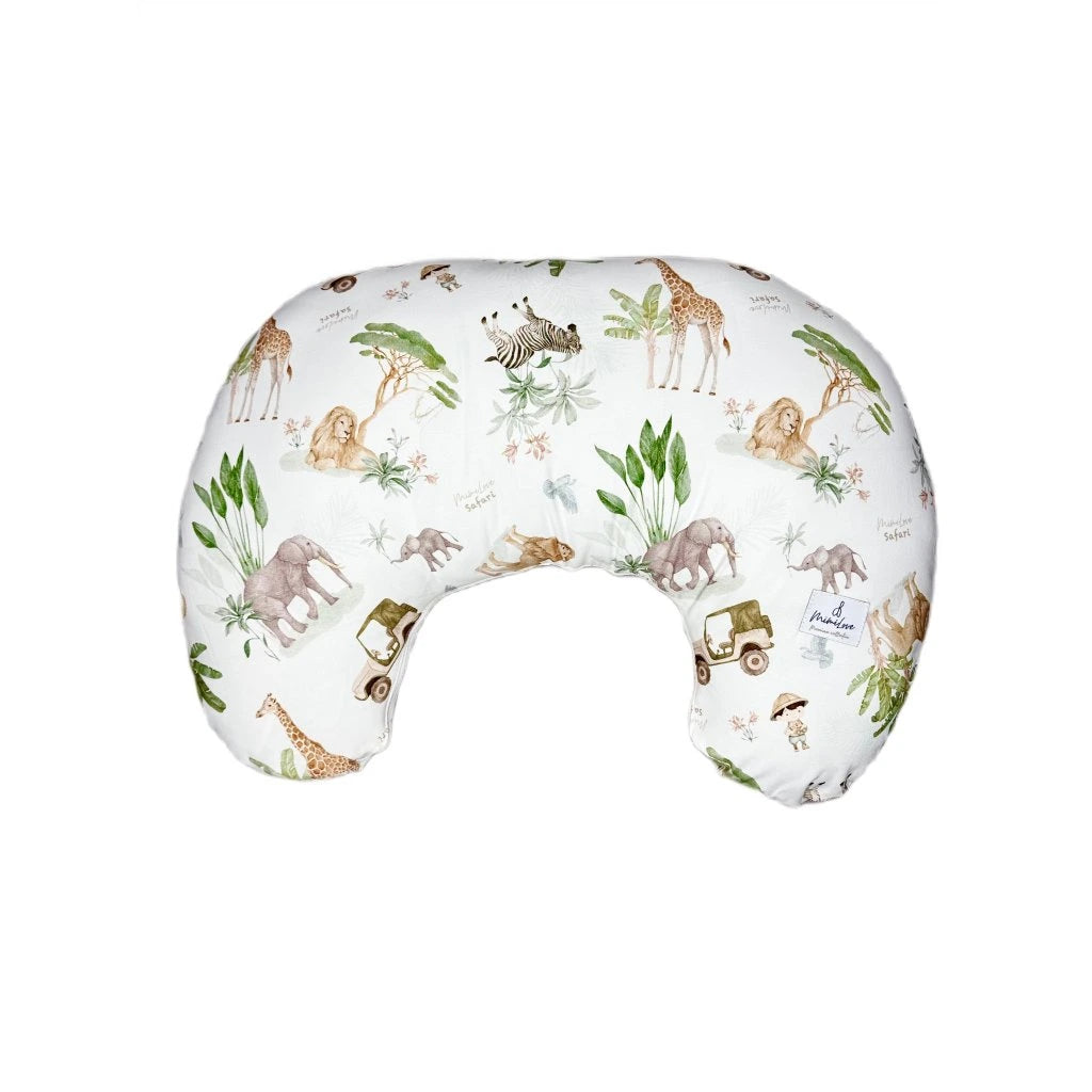 Baumwoll-Stillkissen Safari