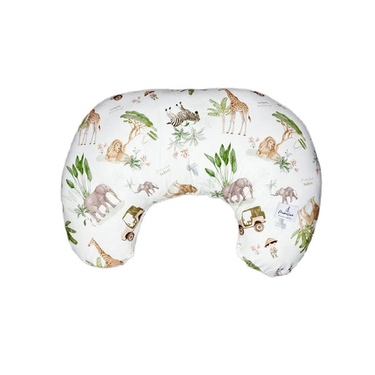 Baumwoll-Stillkissen Safari