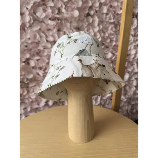 Baumwollhut - Maulwurf Weiß