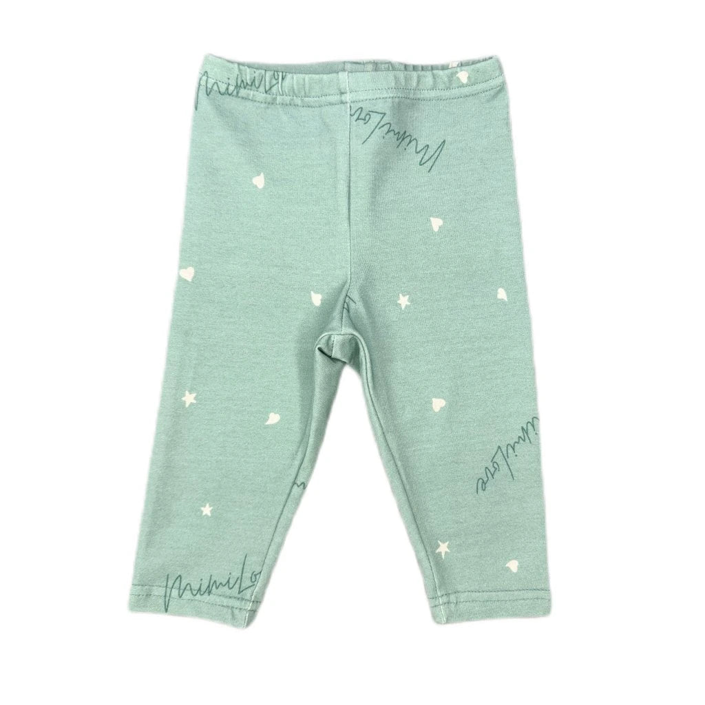 Baby-Leggings Gr. 6–9 Monate Aqua Basic