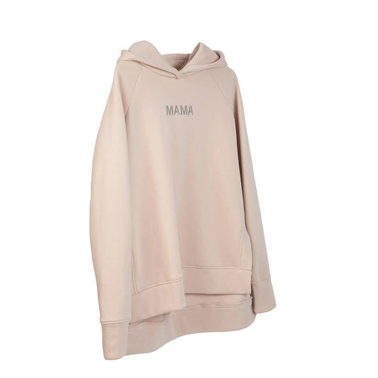 Damen Hoodie MAMA - Hellbeige