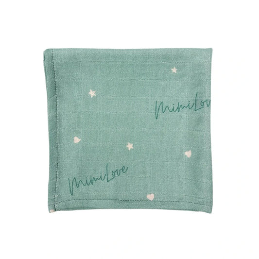 Baumwoll-Musselinwindel  40 x 40 cm Auqa Basic