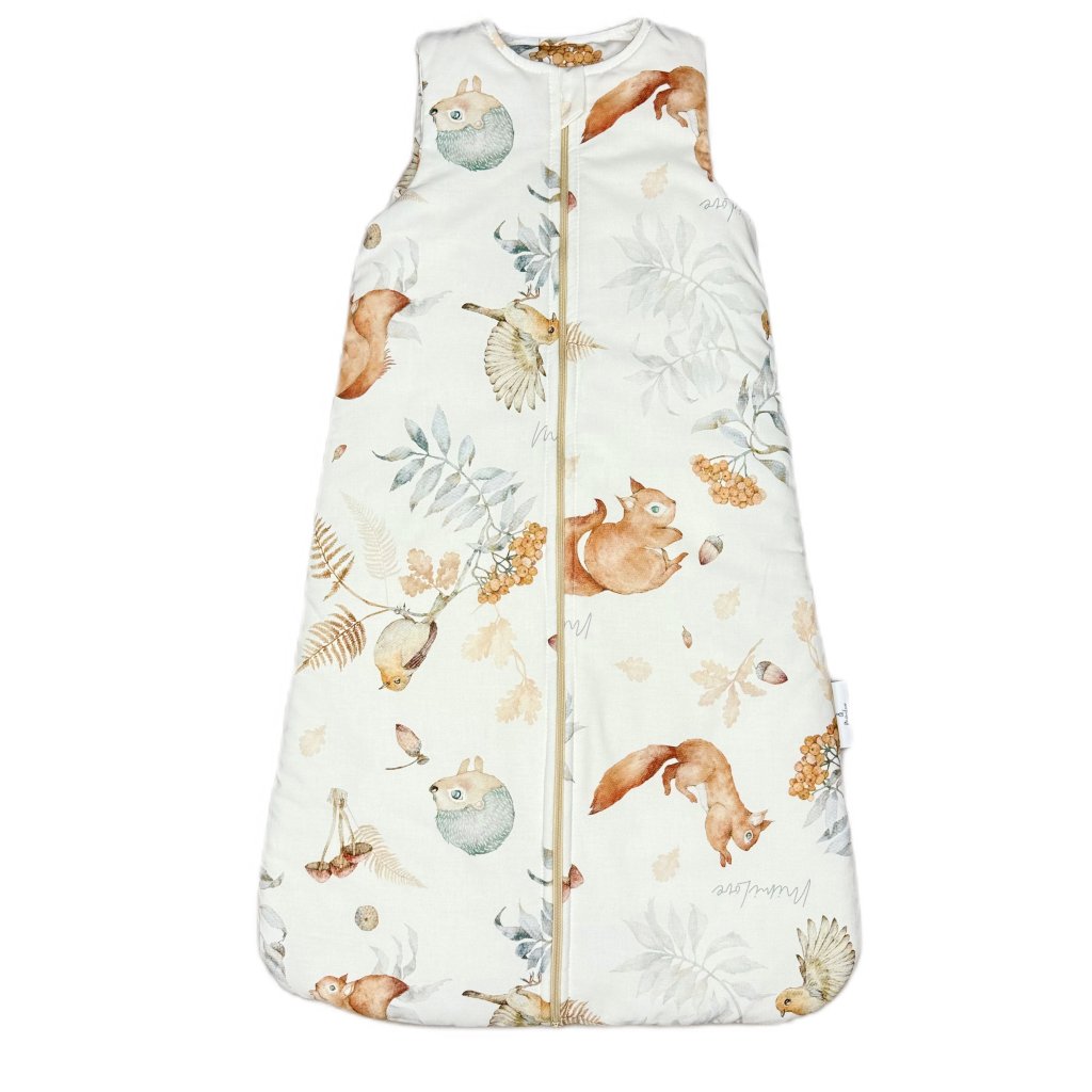 Baumwoll-Schlafsack für Kinder 04 - 18 Monate - Magischer Herbst