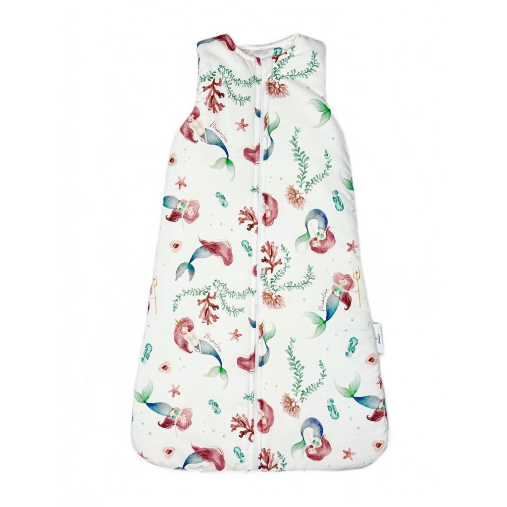 Baumwoll-Schlafsack für Kinder 04 - 18 Monate - Meerjungfrau