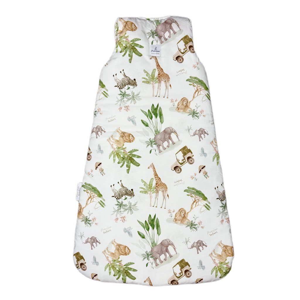 Baumwoll-Schlafsack für Kinder 04 - 18 Monate - Safari