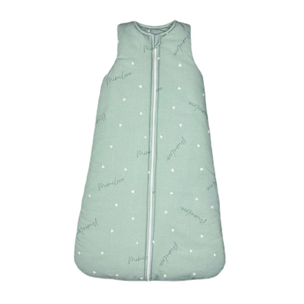 Baumwoll-Schlafsack für Kinder 04 - 18 Monate - Aqua Basic