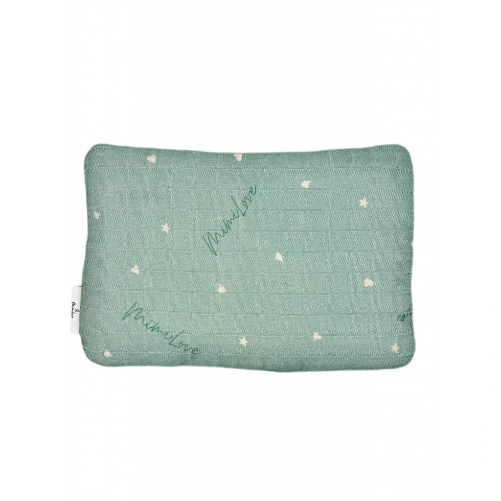 Flaches Musselinkissen PREMIUM Aqua Basic