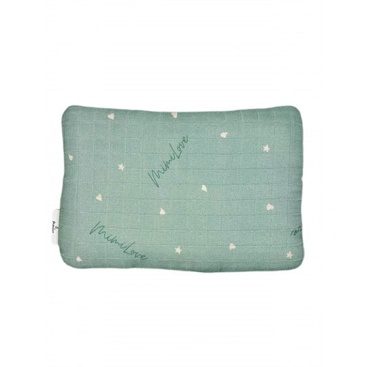 Flaches Musselinkissen PREMIUM Aqua Basic