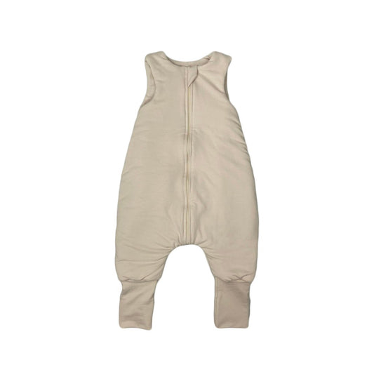 Bambus-Schlafsack mit Beinen – für Kinder 09 - 36 Monate Beige